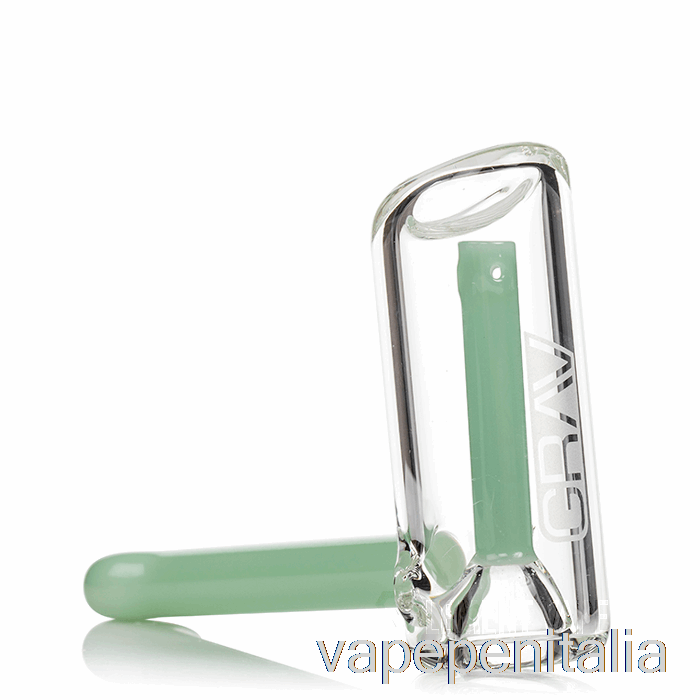 Penna Vape Grav Mini Hammer Bubbler Accento Verde Menta